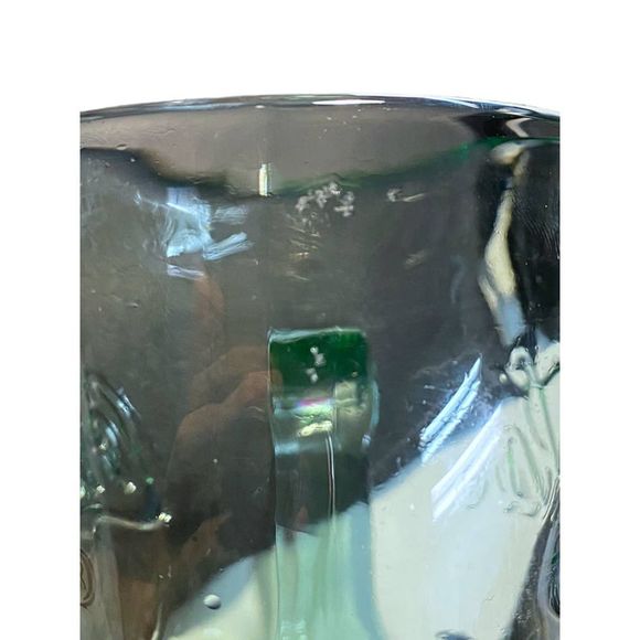 Vintage Libbey Coca Cola Glass Shake Float Mug With Handle Green 14 oz - Picture 5 of 6